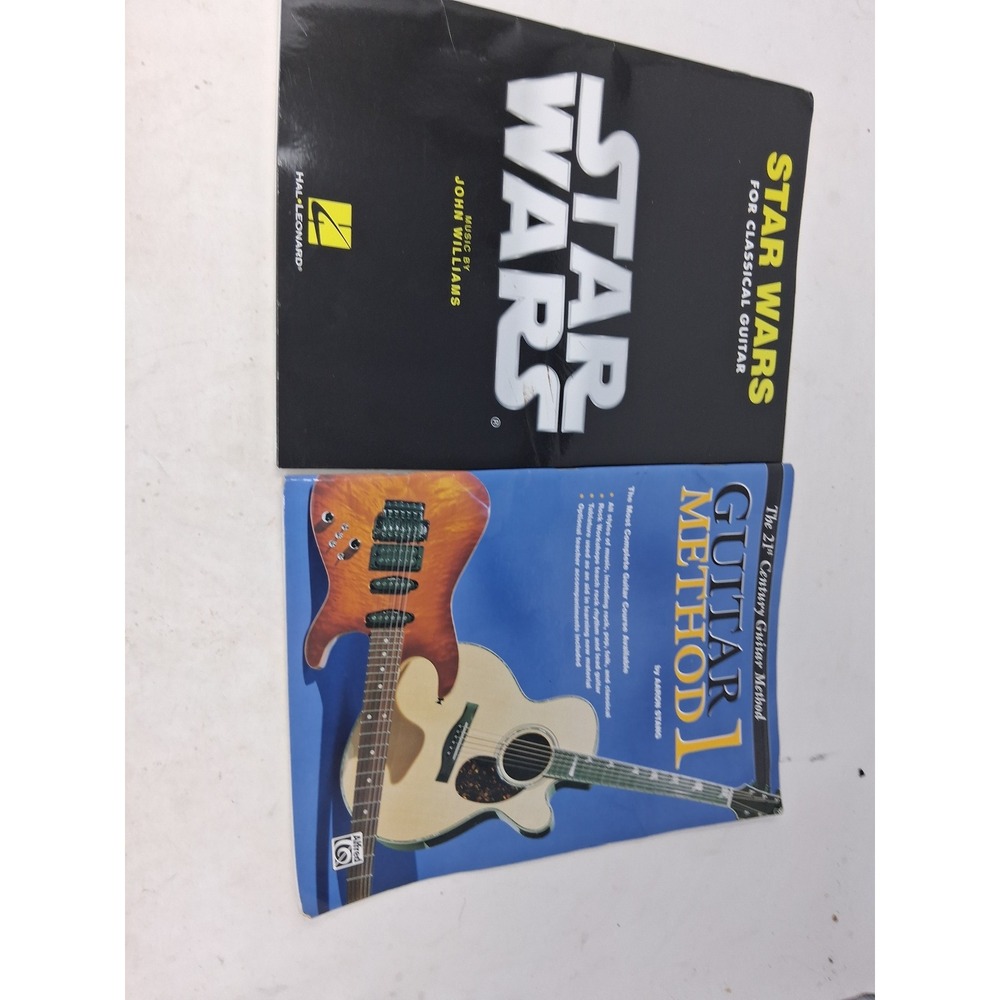 Star Wars for Classical Guitar Hal Leonard & Alfred Guitar Method 1 Book Lot